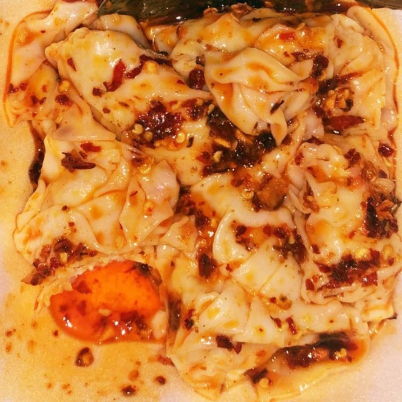 

pangsit ayam Dawer Chilioil