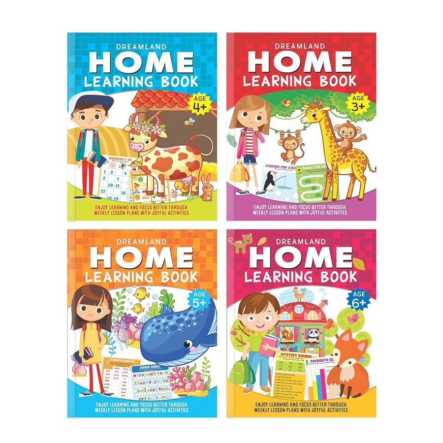 

Home Learning Book- With Joyful Activities Age 4+