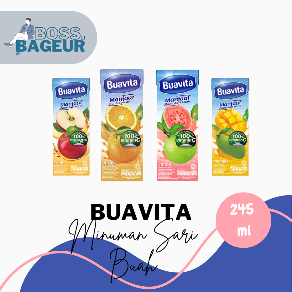 

Buavita Minuman Sari Buah 245 ml