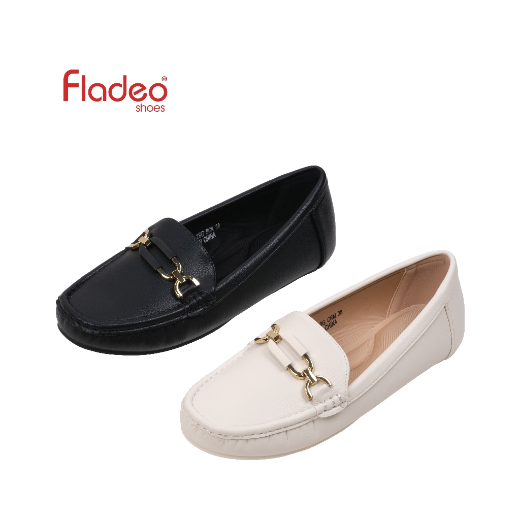 Fladeo F24/LSM318-2BG/Sepatu Moccasin Slip On Wanita [ Moccasin Shoes ]