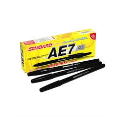 

Pulpen Standart AE-7 Hitam,Biru,Merah 1 Pack ISi 12Pcs