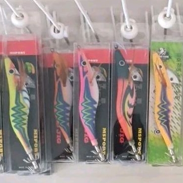 1 Umpan/Lure Egi Cumi 3.0 Rattle & Full GID UV Bright