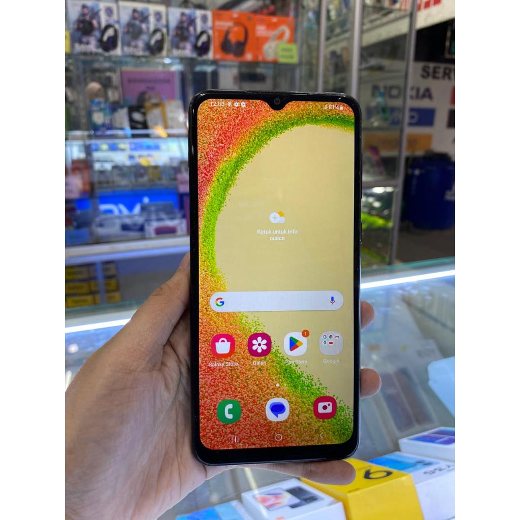 SAMSUNG GALAXY A04 4/64GB SECOND SEKEN BEKAS RAM 4 INTERNAL 64