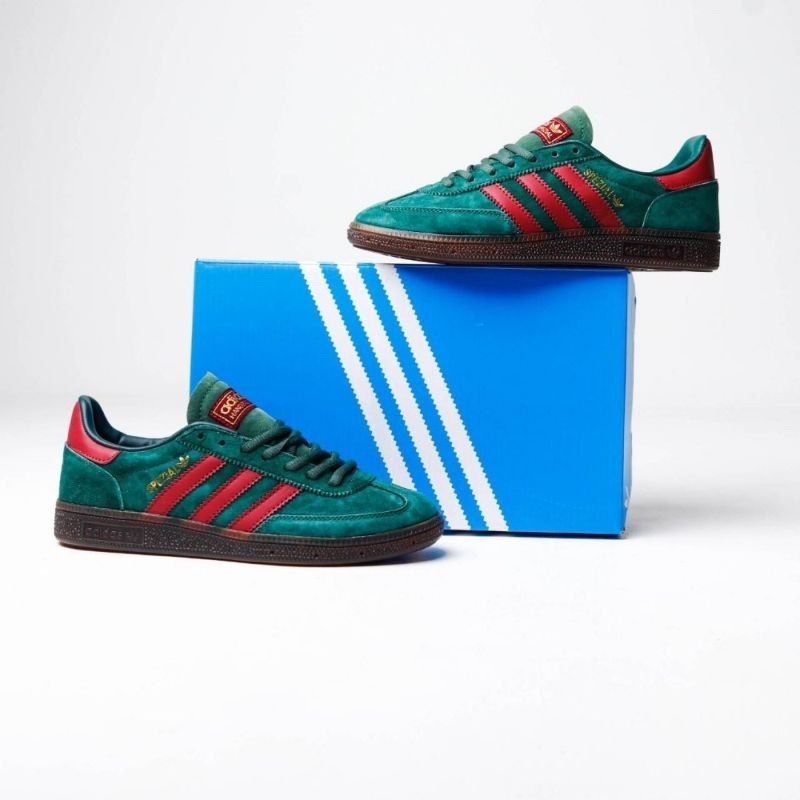 Adidas Spezial Handball Green Burgundy