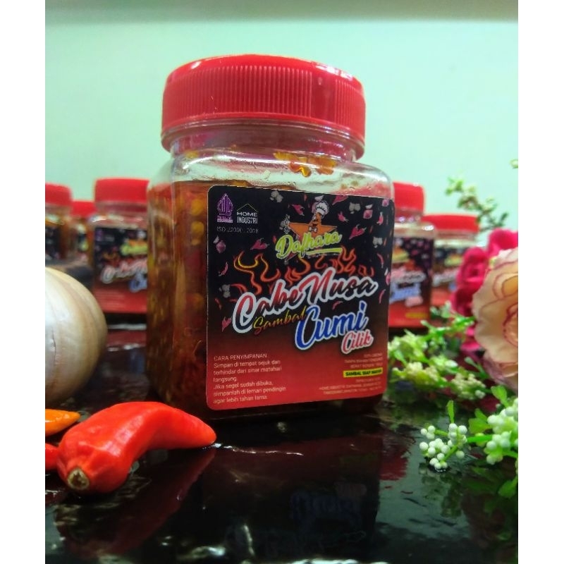 

SAMBAL CUMI cilik | cabe nusa ukuran 160 gram #sambal_pedas #sambal_cumi #sambal_asli #sambal_ulek