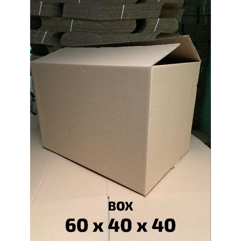 

kardus polos | kardus packing | kardus besar uk 60x40x40, Baru
