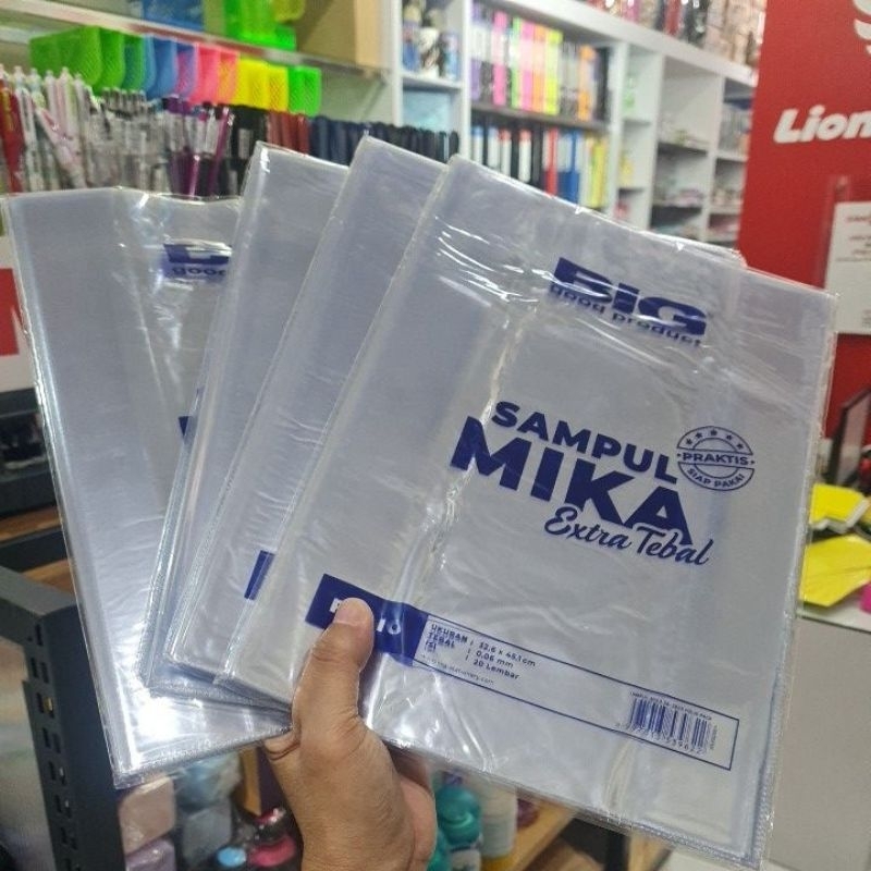 

SAMPUL BUKU MIKA | SAMPUL MIKA TRANSPARAN | SAMPUL BUKU FOLIO