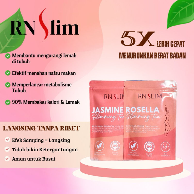 TEH DIET AMPUH || RN SLIMMING TEA DETOX LEMAK HERBAL ALAMI