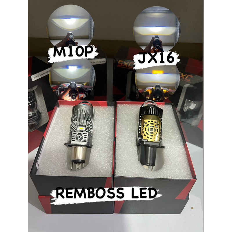 LAMPU LED H4 2 TYPE PROJIE LAMPU TERBARU MEREK SXC HARGA TERMURAH TERANG