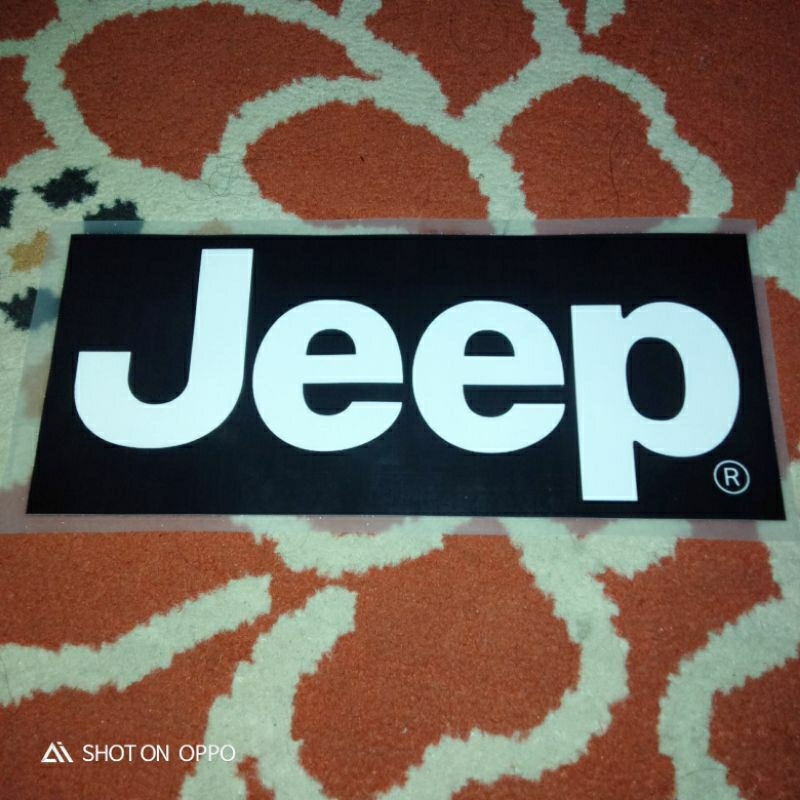 

Cetak Sablon Sponsor Jeep Juve DTF print