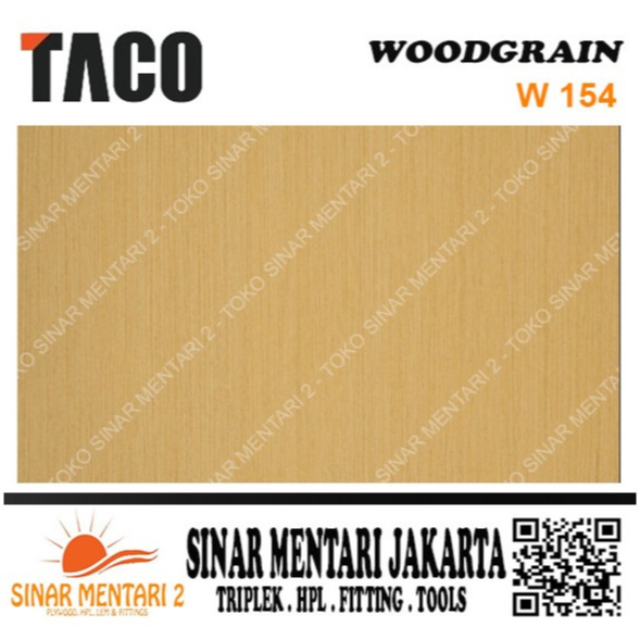 EDGING TACO WOODGRAIN W 154