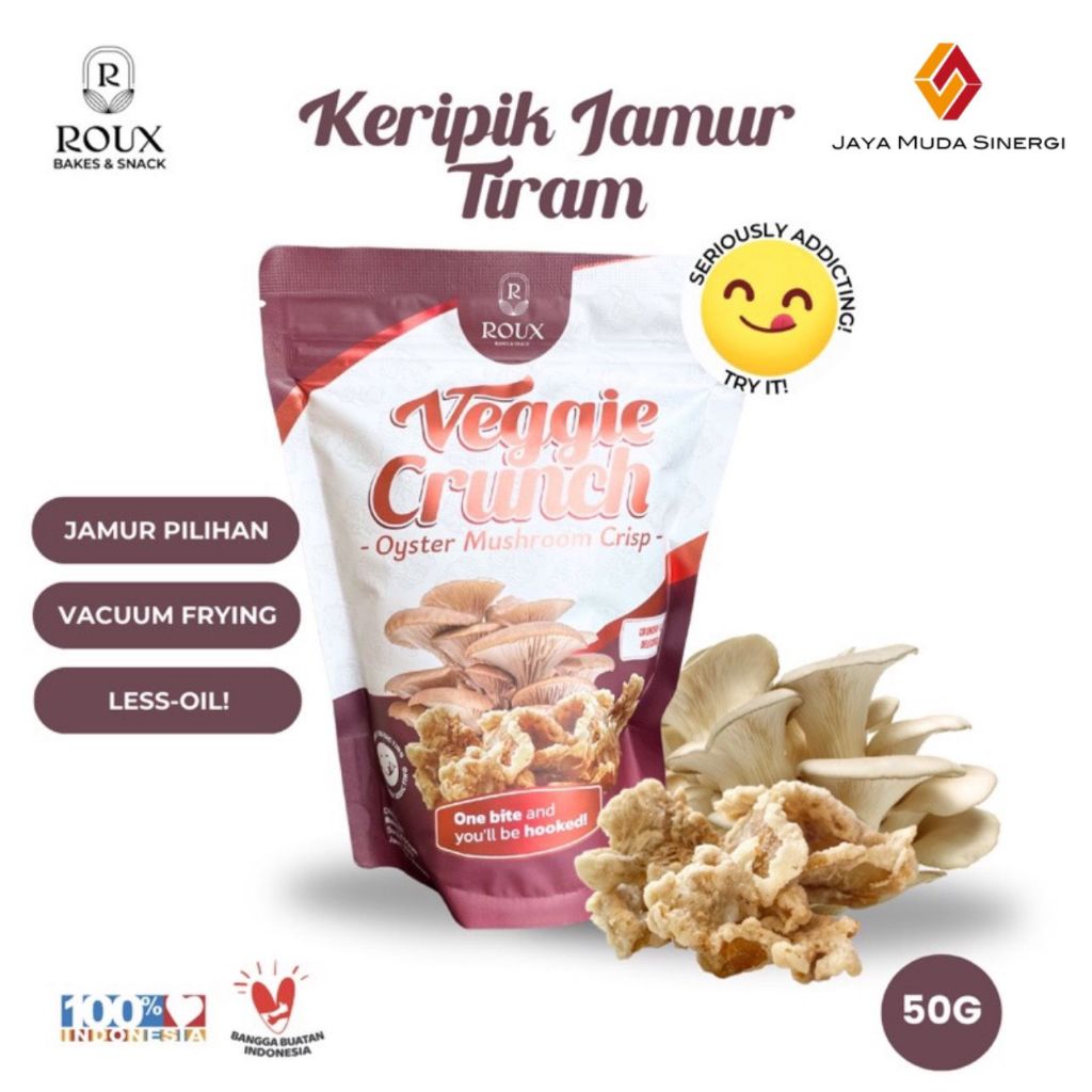 

KERIPIK SAYUR JAMUR TIRAM CRISPY - TANPA PENGAWET - SNACK SEHAT DIET - HEALTHY SNACK