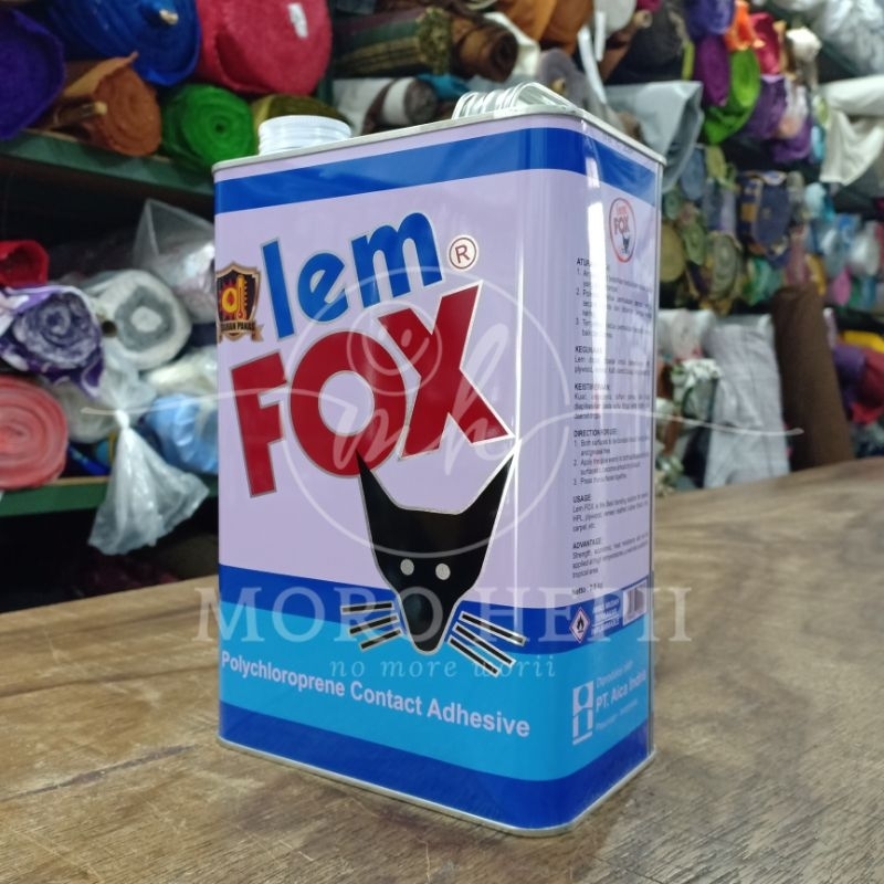 

ORIGINAL! LEM FOX BIRU GALON Netto 2,5Kg LEM KUNING SERBAGUNA MURAH