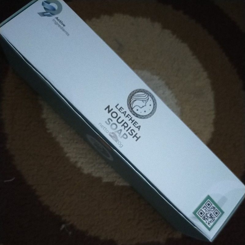 1 paket leafhea nourish soap kemasan baru