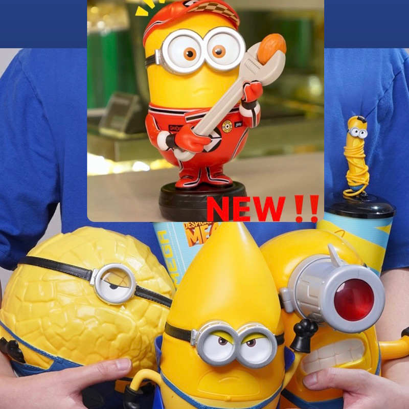 

Collectible Mega Minion Gus Cup Popcorn Bucket XXI Cafe