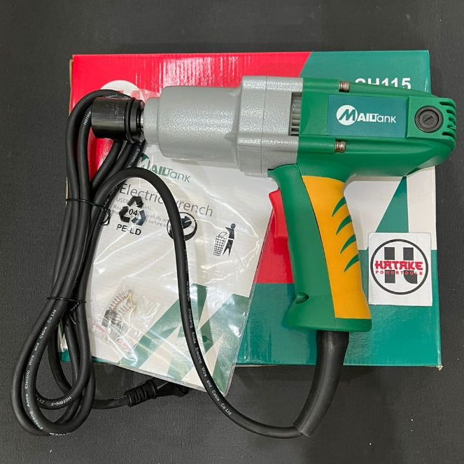 MAILTANK MESIN IMPACT WRENCH 24MM ELEKTRIK PEMBUKA BAUT MAILTANK SH115