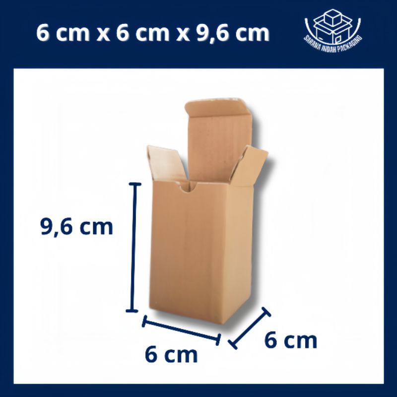 

(5 pcs) Kardus Die Cut Kecil, Gift Box Mini dll 6x6x9,6 cm