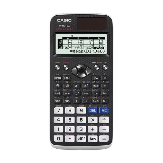 

KODE B2Y Casio Calculator FX991EX Kalkulator Sekolah Kuliah Internasional Classwiz 552 fungsi