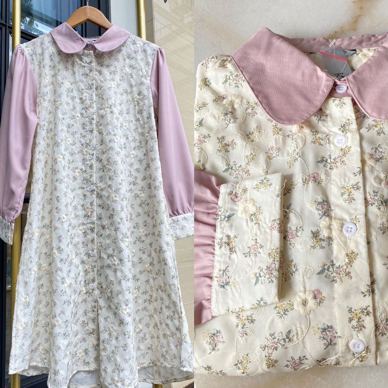 Tunik mix Bordir Edness Kayla