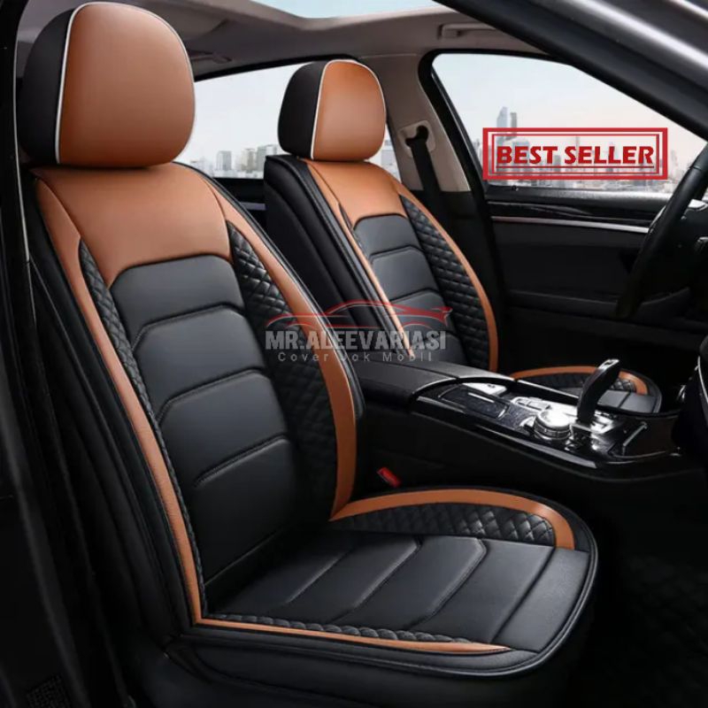 Sarung Jok Mobil MBtech Br-v 2017-2021 Mobilio RS 2017-2025 Calya Sigra 16-2025 Rush Terios 18-2025