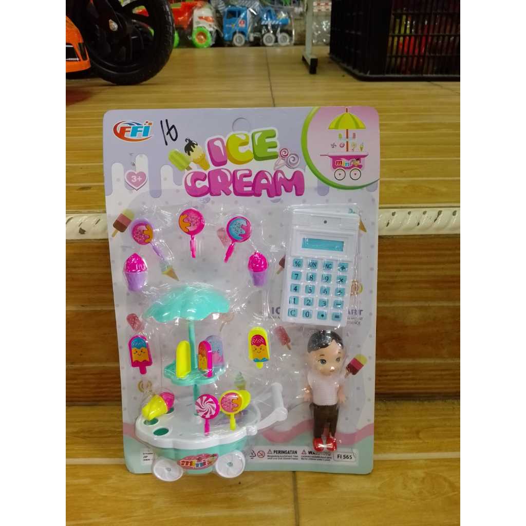 mainan anak gerobak eskrim fi565