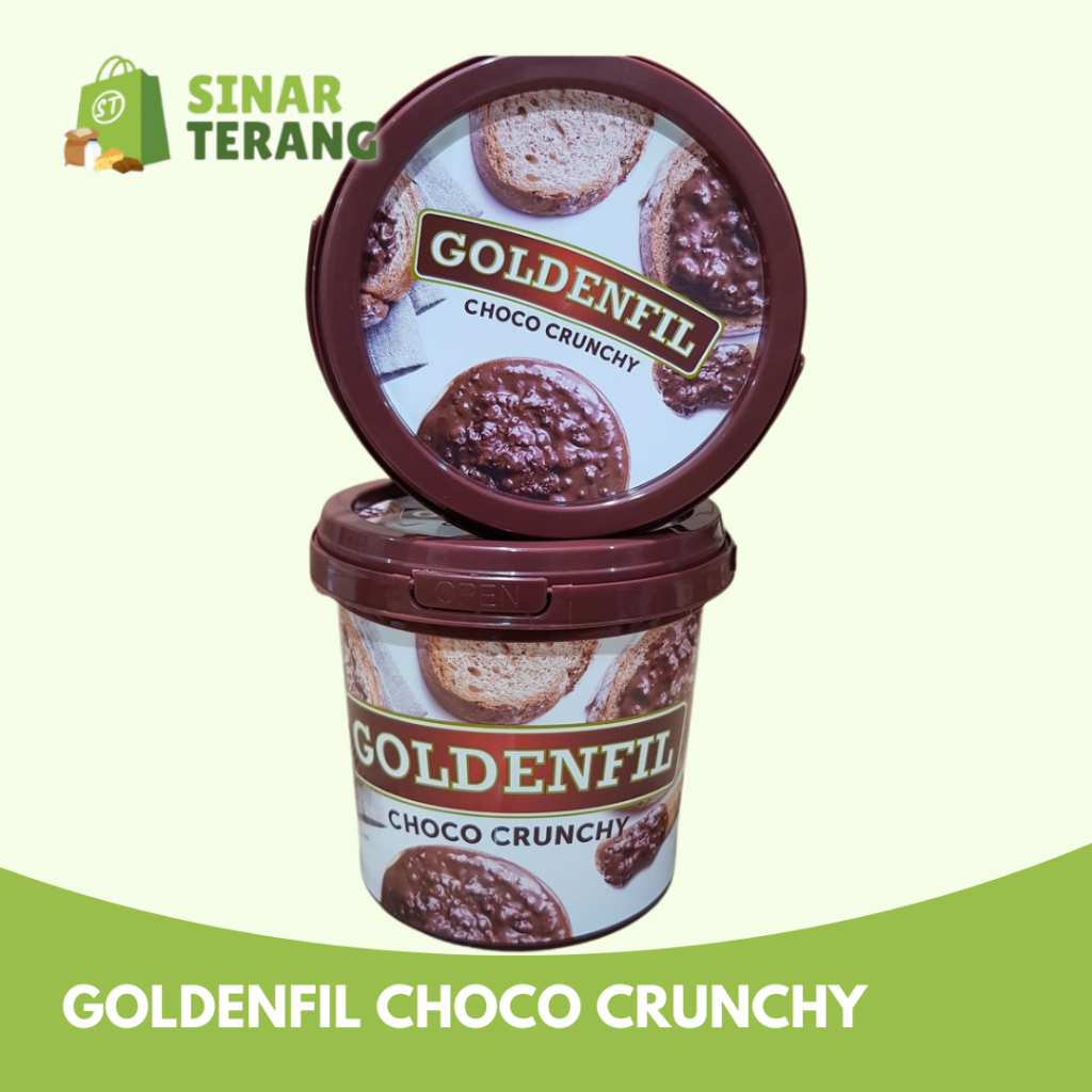 

GoldenFil Choco crunchy 1 KG Selai Coklat malt