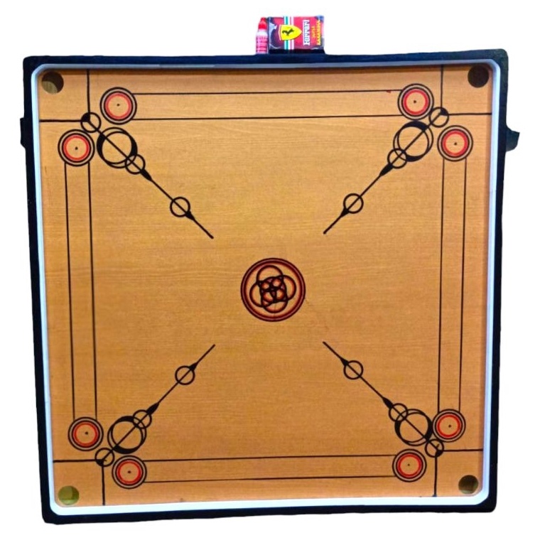 KODE X68B Meja Karambol Sedang 8 Cm x 8 Cm Komplit Biji Karambol Dan Kristal Pelicin Nya