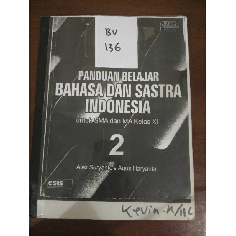 

PANDUAN BELAJAR BAHASA DAN SASTRA INDONESIA UNTUK SMA/MA KELAS XI (BU136)