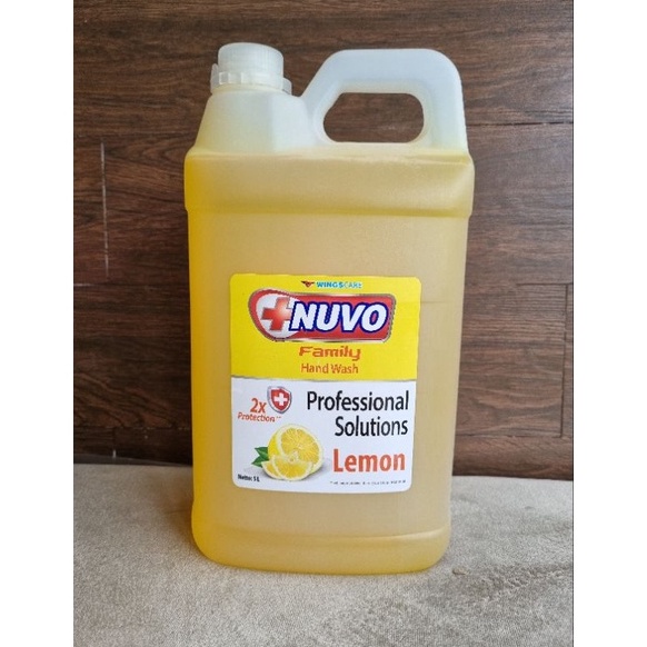 Handwash Nuvo lemon  sabun cuci tangan 5 liter u H4P9