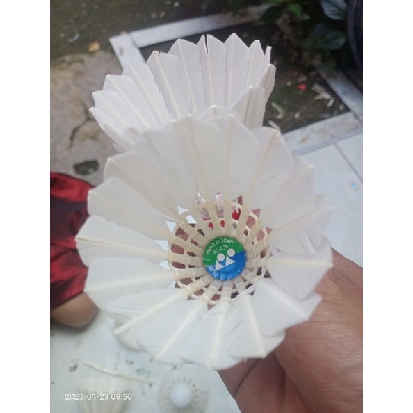 KODE L66V Kok Bekas Berkualitas Shuttlecock kondisi 95UP Badminton Bulu LiningVictorYonexGaruda dll
