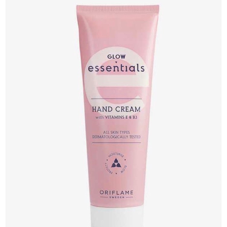 Glow Essentials Hand Cream with Vitamins E  B3 w CG9