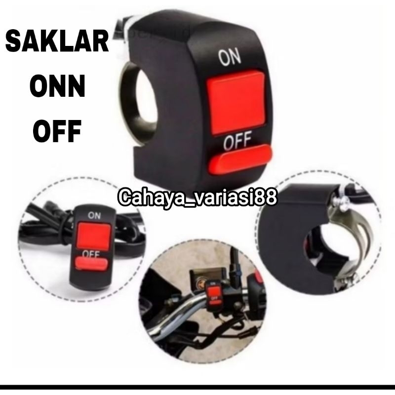 Saklar Lampu On Off Stang/Saklar On Off Stang Universal