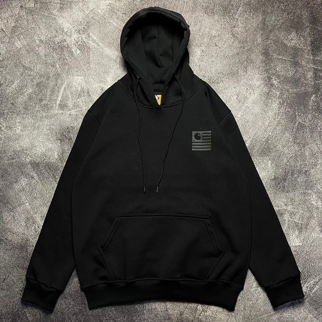 Hoodie Carhartt Wip Chrome Premium / Sweater Hoodie Carhartt Basic Logo / Jaket Hoodie Carhartt Full