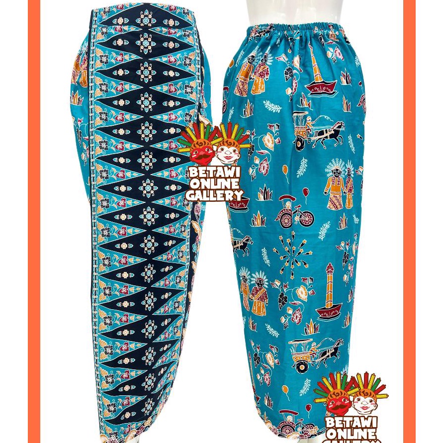 Wow Rok Tumpal Batik Betawi  Rok Batik Betawi  Rok Batik