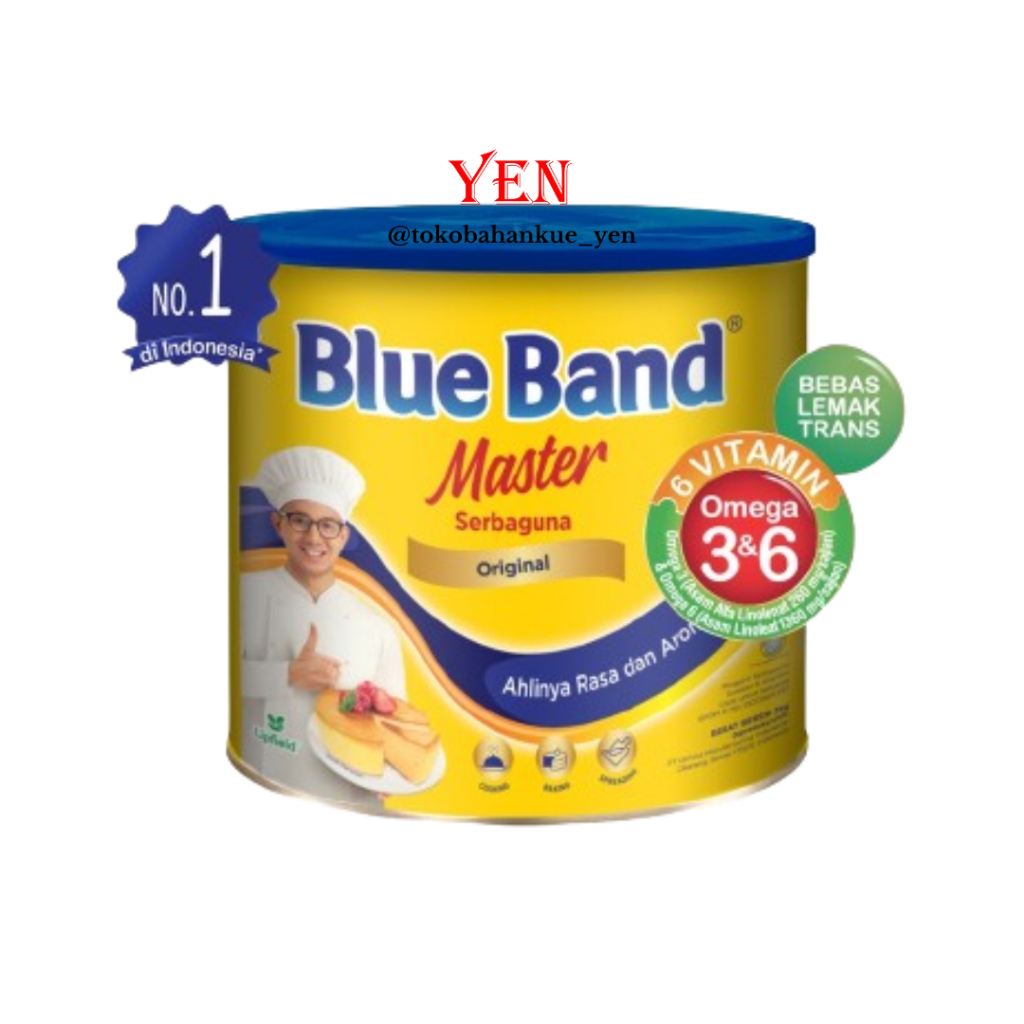 

Blue Band Master Jan 2026 Original 2kg / Blueband Kaleng