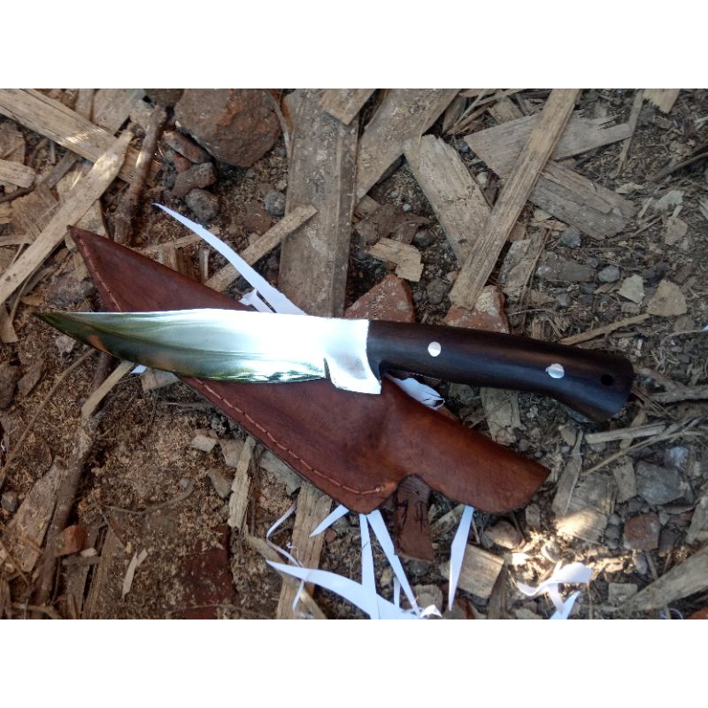 pisau dapur pisau seset survival bilah 18 cm
