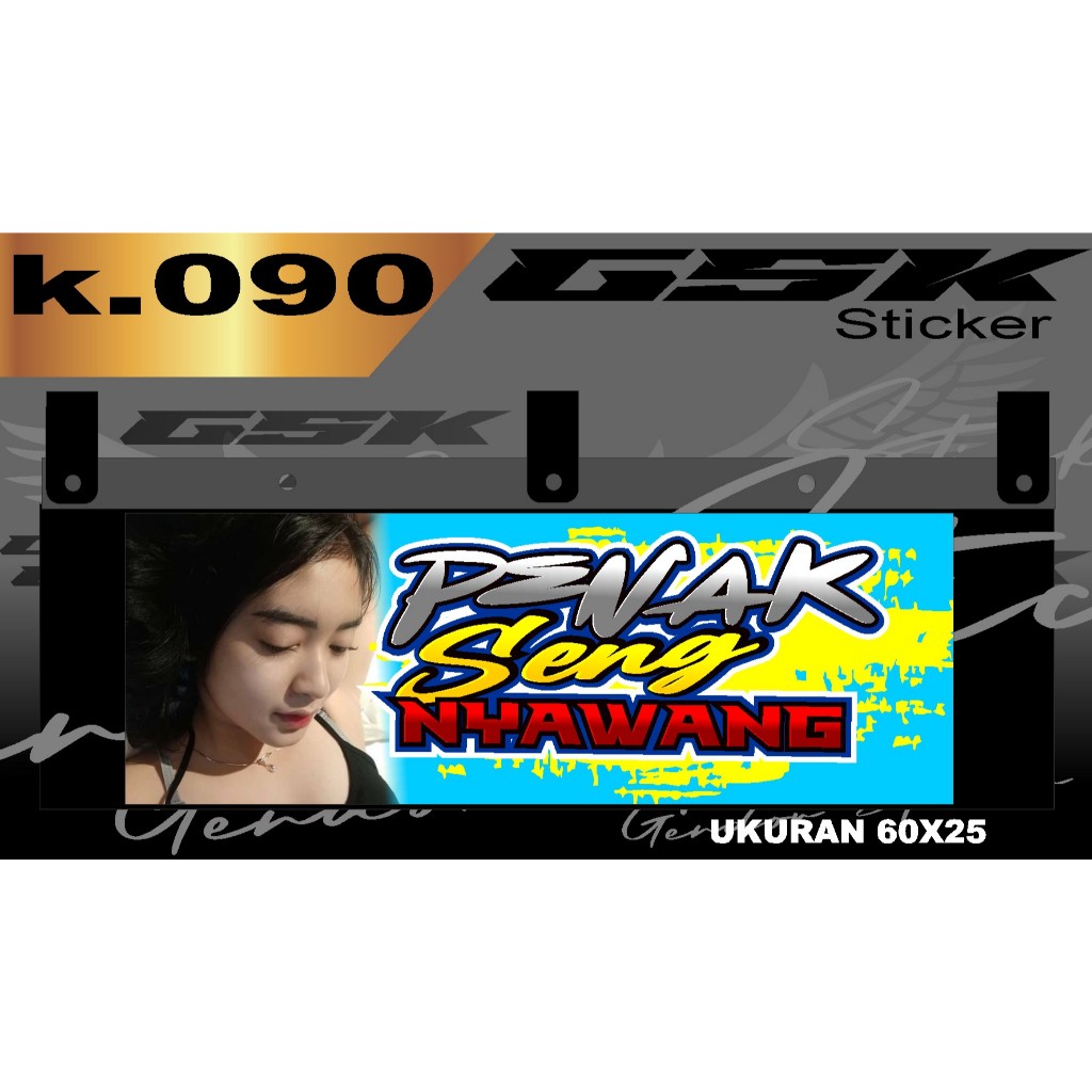 Stiker Karpet +Karpet,Truk Stiker Stiker Karpet Karpet Tulisan k.90 Car