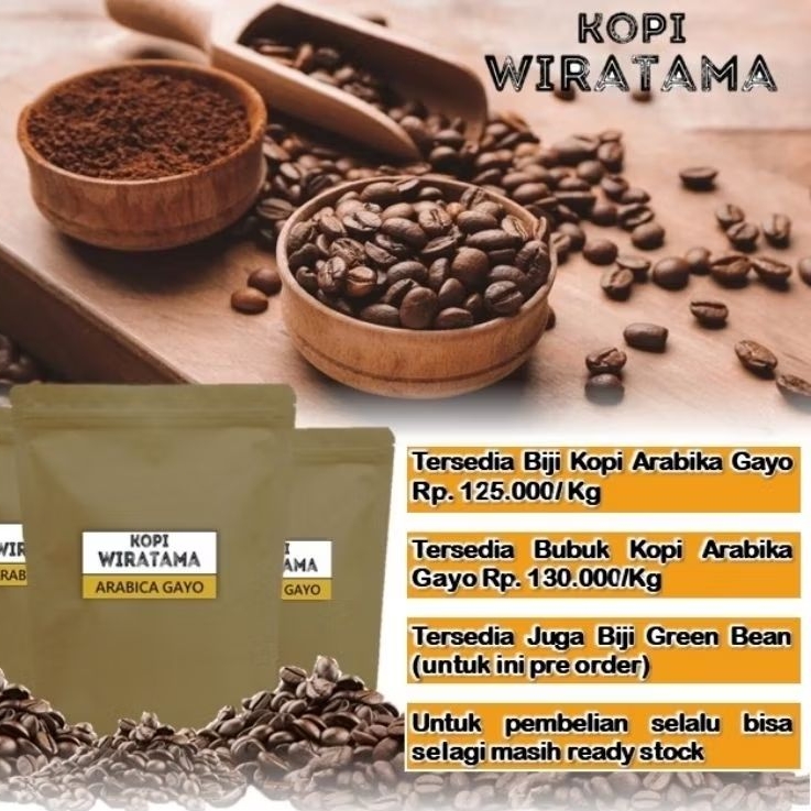 

KOPI WIRATAMA Official Kopi Arabika Gayo