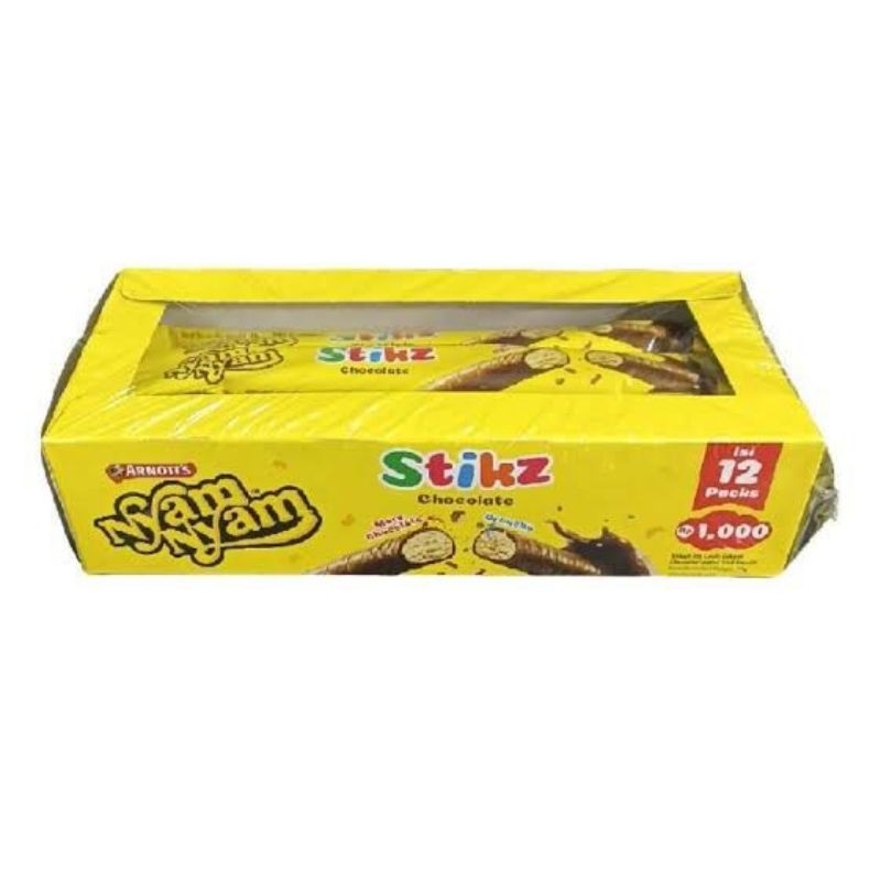 

NYAM NYAM STIKZ CHOCOLATE - 12pcs