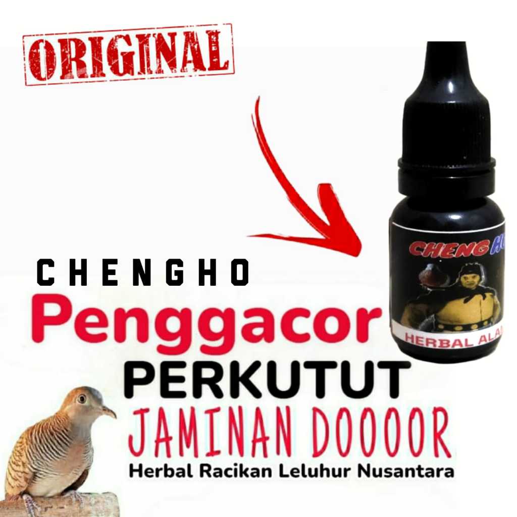 NEW CHENG HO HERBAL JAMU TETES PAKAN  BURUNG PERKUTUT LANGSUNG RAJIN BUNYI