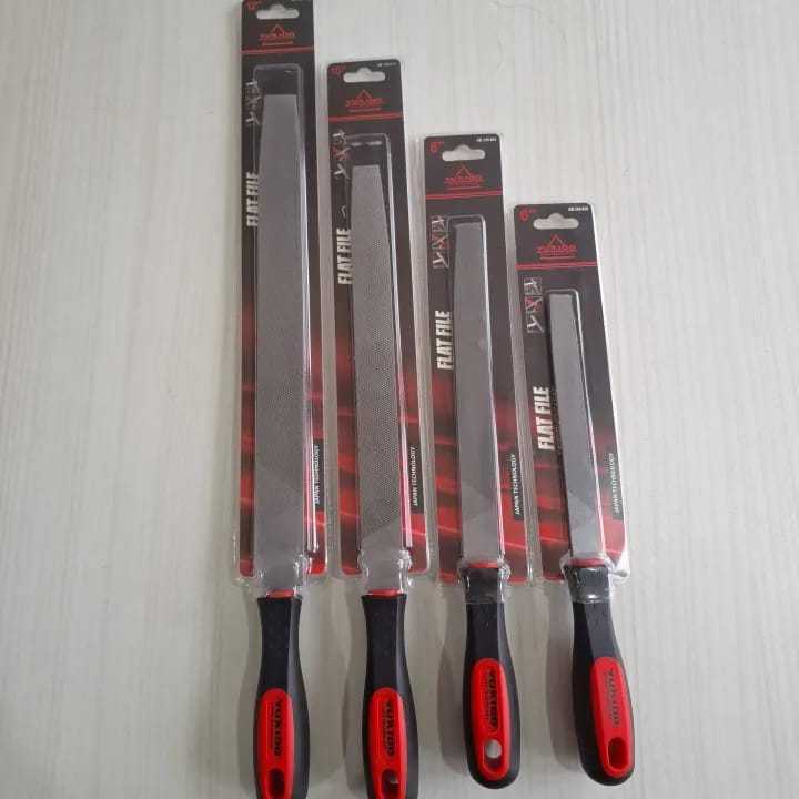 Kikir Plat 6/8/10/12 Inch Kikir Gepeng - Kikir Besi Plat Murah Flat Bastard Steel Files