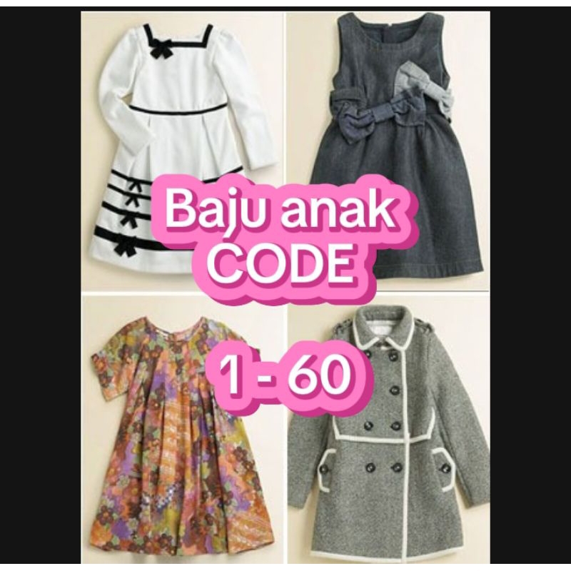 baju anak pl/thrifting korea