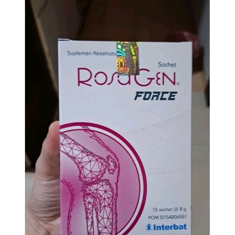ROSAGEN 1 BOX 15 SACHET ROSAGEN OBAT PERSENDIAN TULANG OTOT ROSAGEN ASLI ORIGINAL