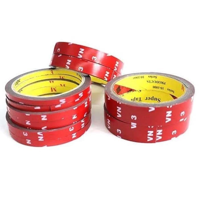 

DISKON BESAR Double Tape 3M Perekat Kuat 2 Sisi Panjang 3M Lebar 6m 1mm 2mm VN3