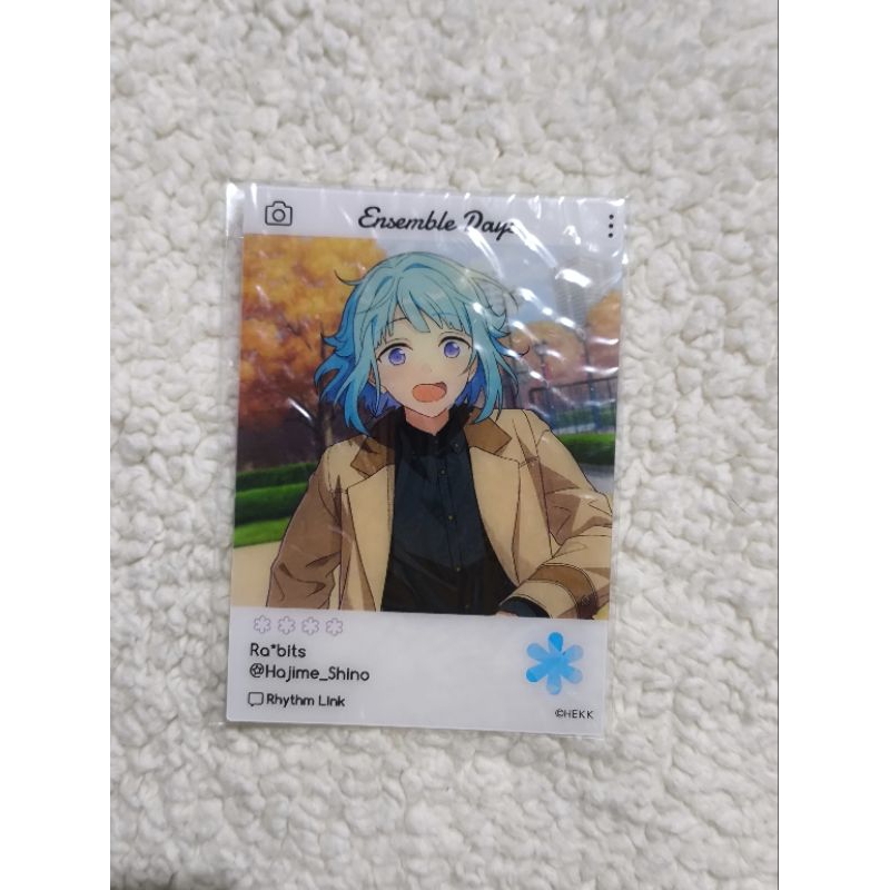 ensemble stars hajime shino emoca photocard card