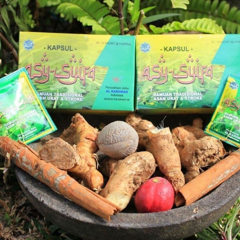 ASY SYIFA AL KAROMAH-obat Herbal Asam Urat, Kolesterol, Stroke Dll