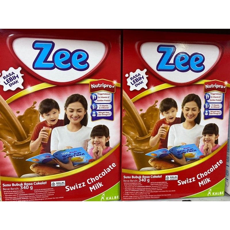 

susu zee swizz chocolate milk 340gr