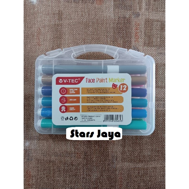 

Cat Muka V-Tec / Cat Wajah Vtec / Face Paint Marker V-tec