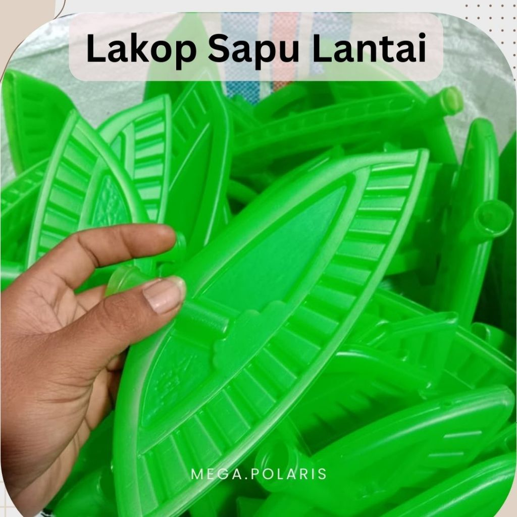 Lakop Sapu Lantai / Ijuk / Plastik 500 pcs