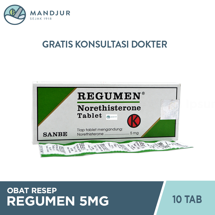 Regumen 5 mg 10 Tablet